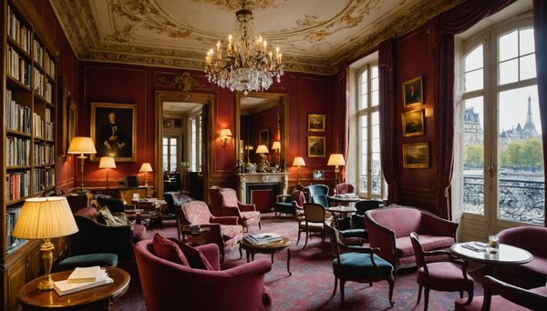 Hôtel de seine : votre refuge littéraire à paris